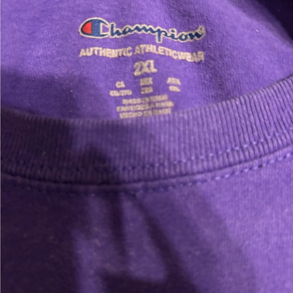Champion Vintage Purple Dragon Ball Z Graphic Tee - Picture 2 of 6